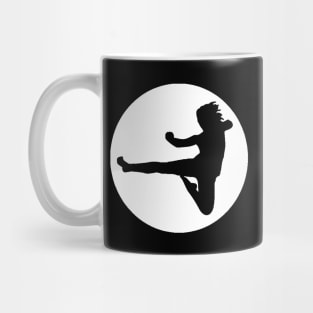 Jump Kick Icon Mug